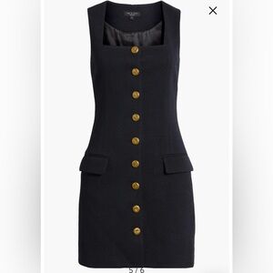 Rag & Bone Black Sleeveless Dress Mariana Sleeveless Textured Minidress